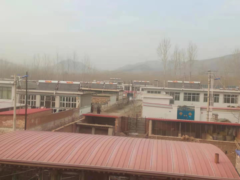 秦皇島地區7000戶太陽能+爐具采暖